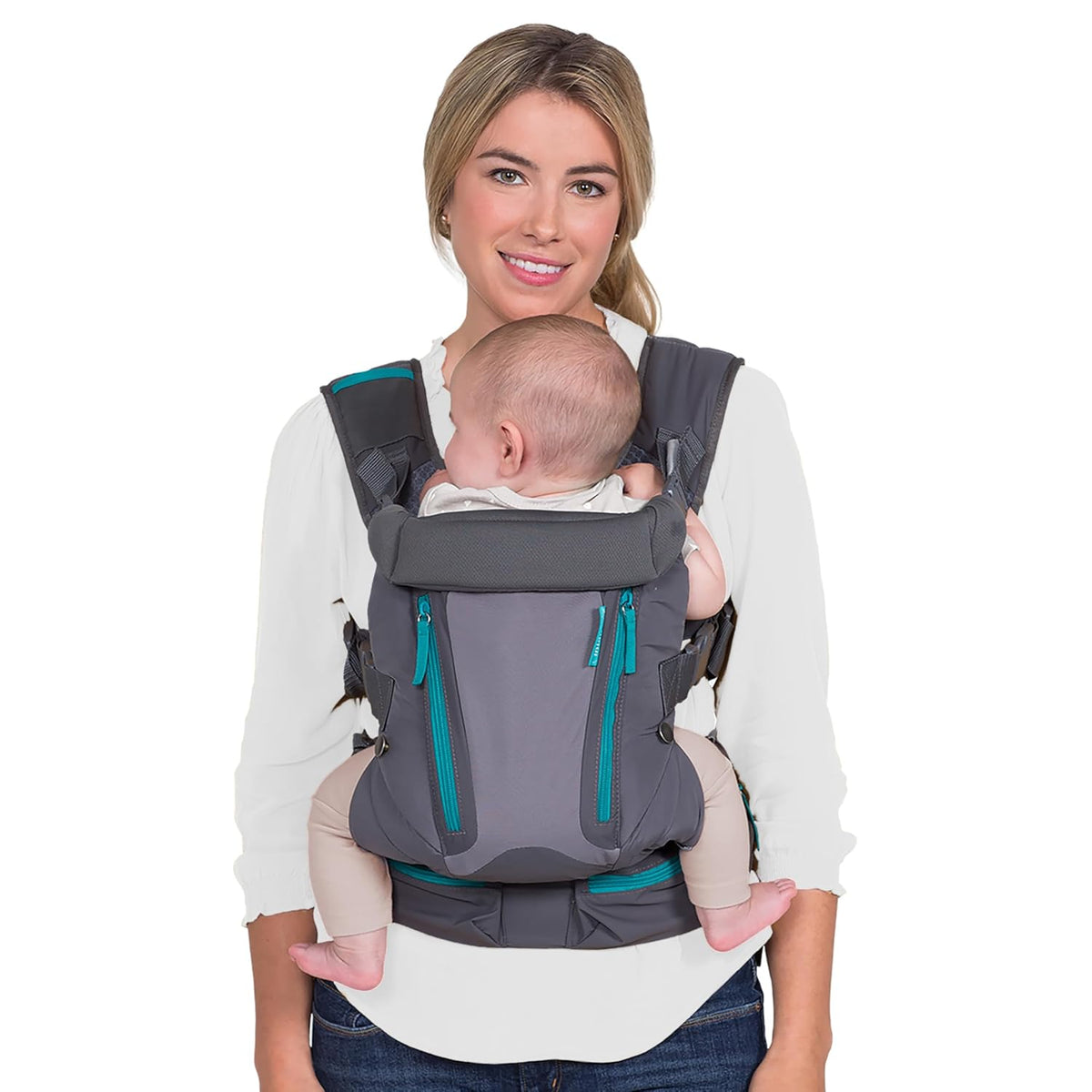 Maleta de mano Infantino, tamaño único, color gris