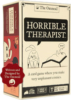 Exploding Kittens Horrible Therapist, 3-8 Players, Age 17+ Adult Comic Game