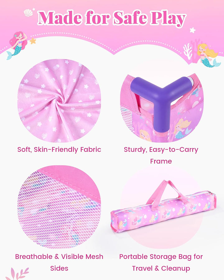 BABESIDE Juego de cuna de muñeca de bebé con ropa de cama y accesor...