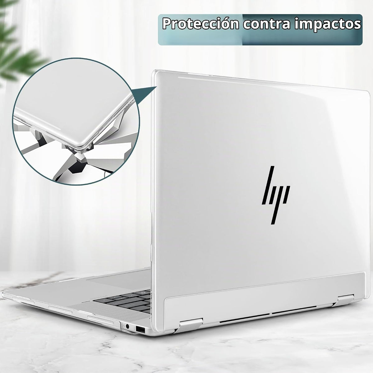 Loyrina Funda transparente para portátil HP Envy x360 2 en 1 de 16...