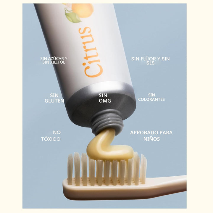 Revitin Pasta dental prebiótica sin flúor, 3.4 onzas, sin SLS, sin...