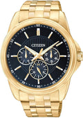 Citizen - Reloj de cuarzo para hombre, acero inoxidable, clásico
