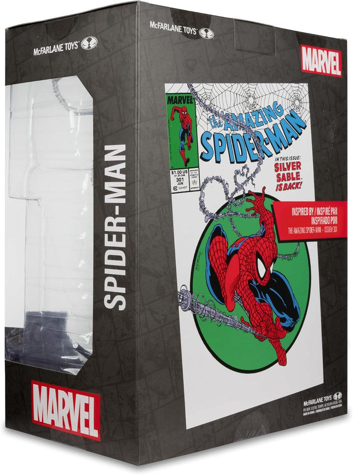 McFarlane Toys - Figura posada de Spider-Man de Marvel a escala 1\/...