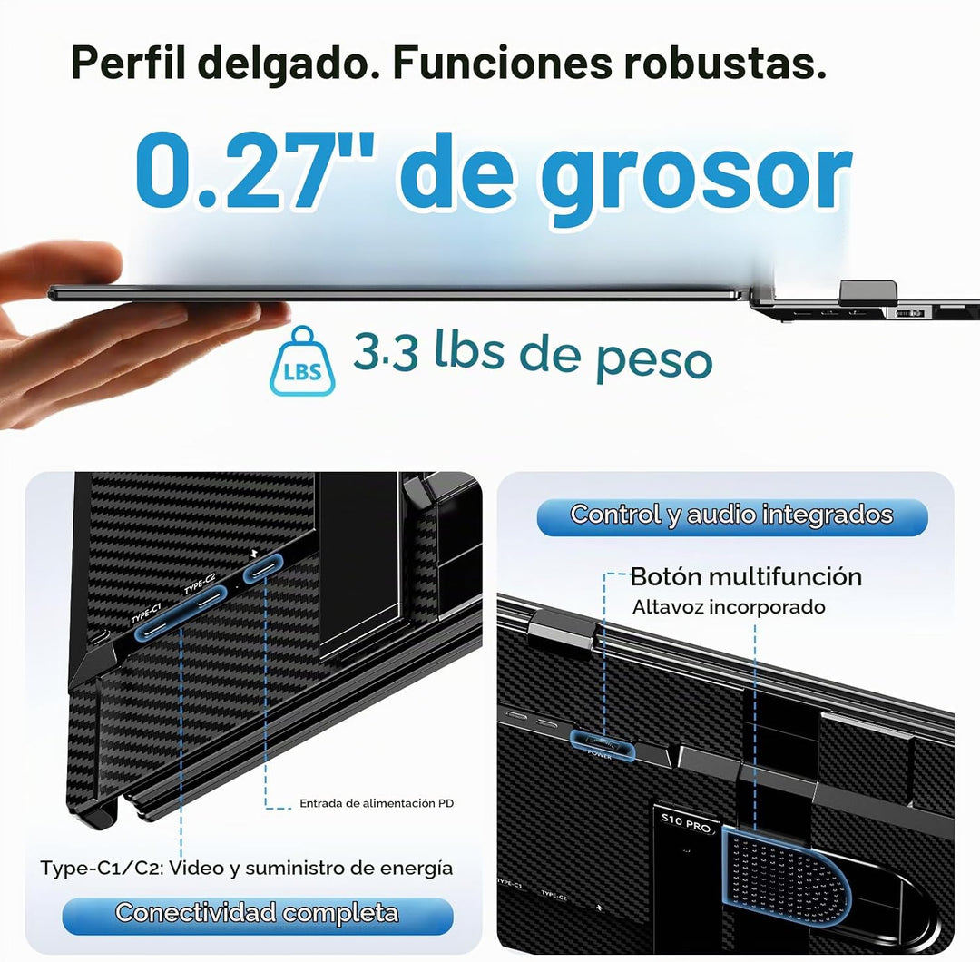 Extensor de pantalla para laptop, extensor de monitor de computador...