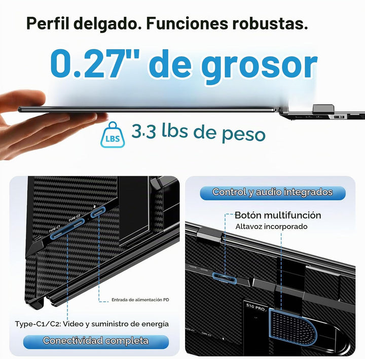 Extensor de pantalla para laptop, extensor de monitor de computador...