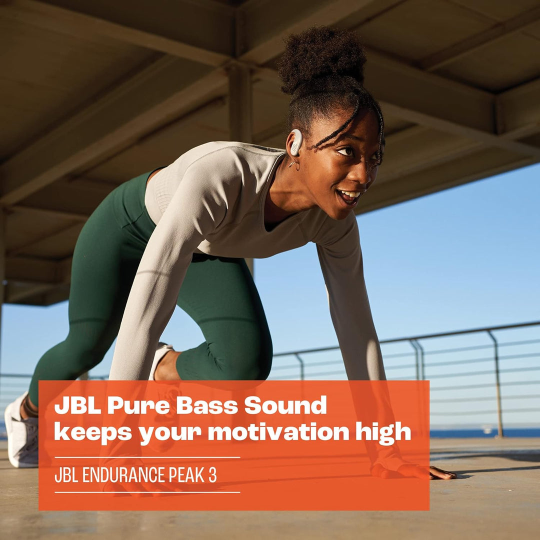 JBL Endurance Peak 3 - Audífonos inalámbricos resistentes al polvo...