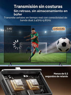 llano Transmisor y receptor HDMI inalámbrico USB-C S9, 328FT/100M