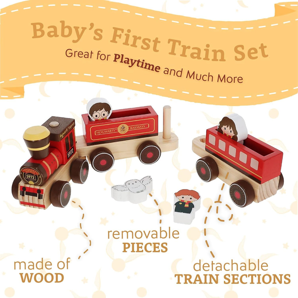 KIDS PREFERRED Harry Potter Hogwarts Express - Juego de tren de madera