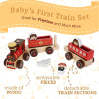 KIDS PREFERRED Harry Potter Hogwarts Express - Juego de tren de madera