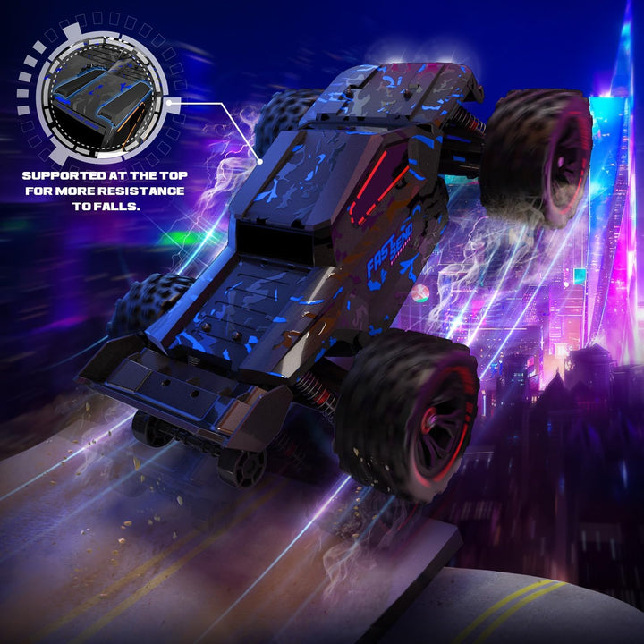 Autos RC a escala 1:14 para adultos, Truggy RC de alta velocidad de...