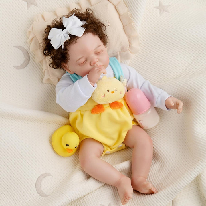 Jirachi Muñecas Reborn de bebé realistas, muñeca de bebé niña de 18...