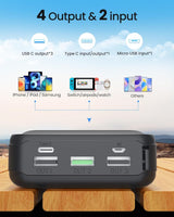 LOOPEAK Power Bank - Cargador portátil de carga rápida de 50000 mAh...