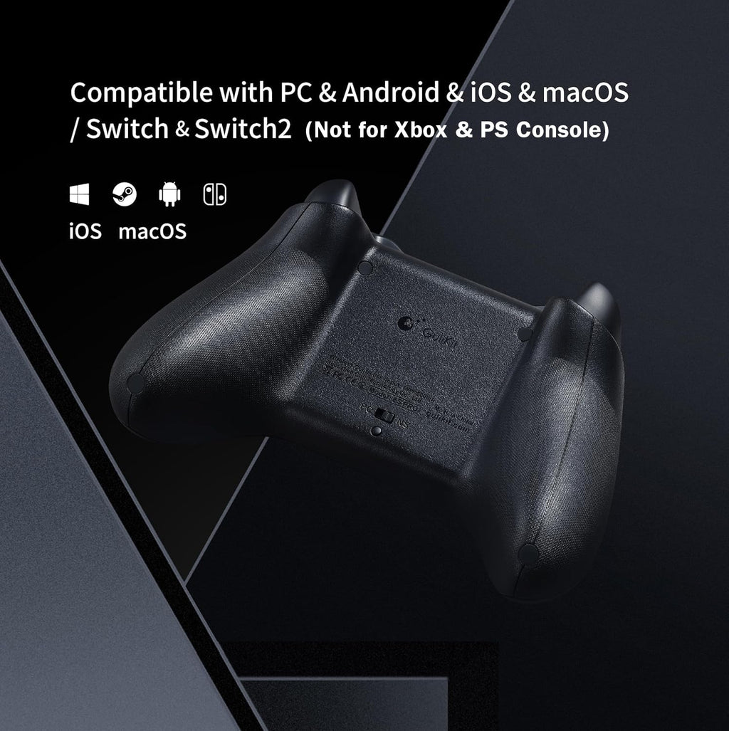GuliKit ES PRO Controlador Inalámbrico para PC – Latencia baja de 3.25 ms, Joysticks TMR