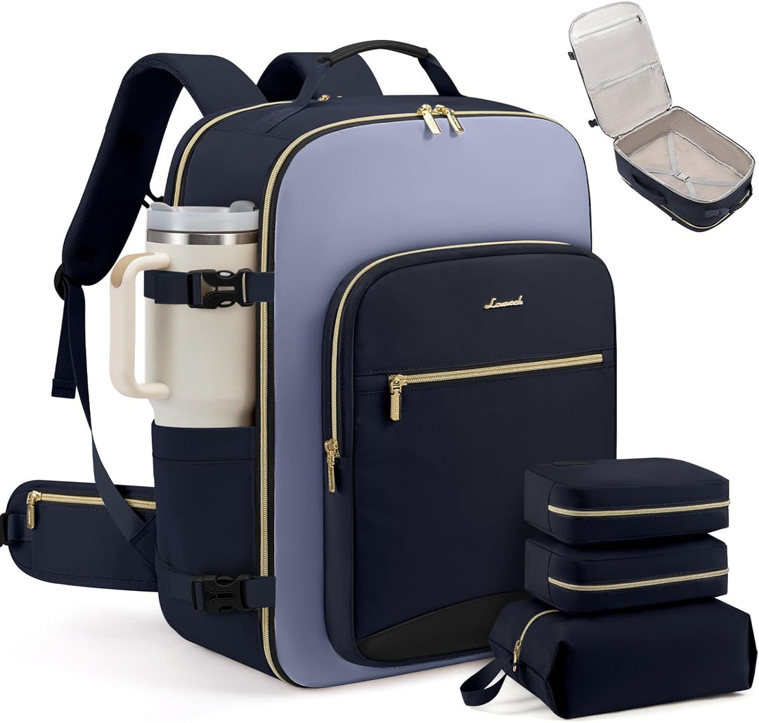 LOVEVOOK Mochila de equipaje de mano artículo personal bolsa de via...