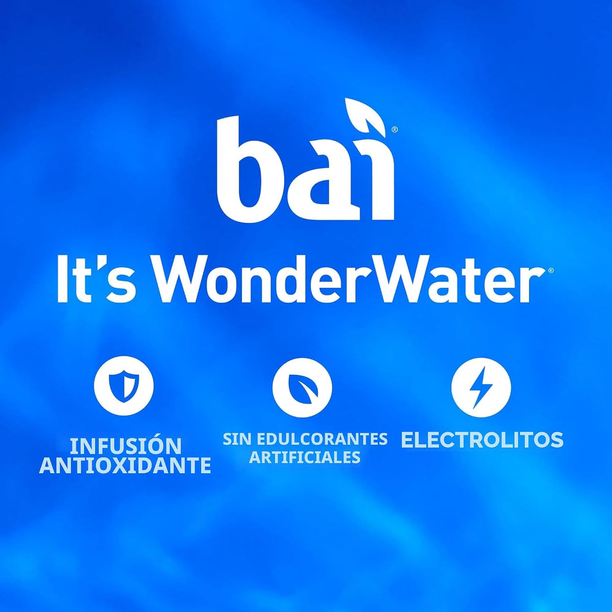 Bai - Bebida de Agua Infundida con Antioxidantes, Fresa Simbu, Botella de 18 Onzas Líquidas, Paquete de 12 Unidades