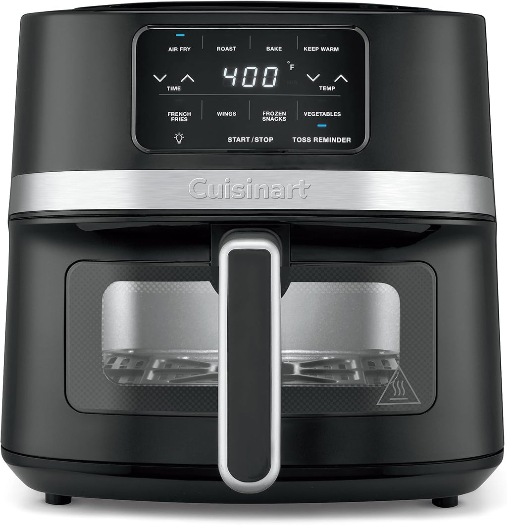 Cuisinart Freidora de aire, freidora de cesta de 4.5 cuartos con 4