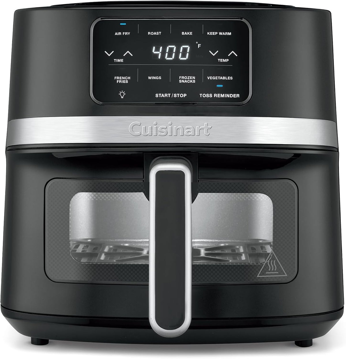 Cuisinart Freidora de aire, freidora de cesta de 4.5 cuartos con 4