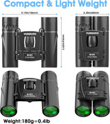 Mini prismáticos compactos para adultos y niños Binocular