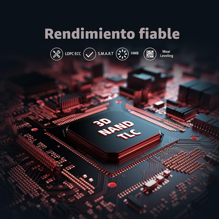 KingSpec NX Series 512GB Gen3x4 NVMe M.2 SSD, hasta 3500 MB\/s, uni...