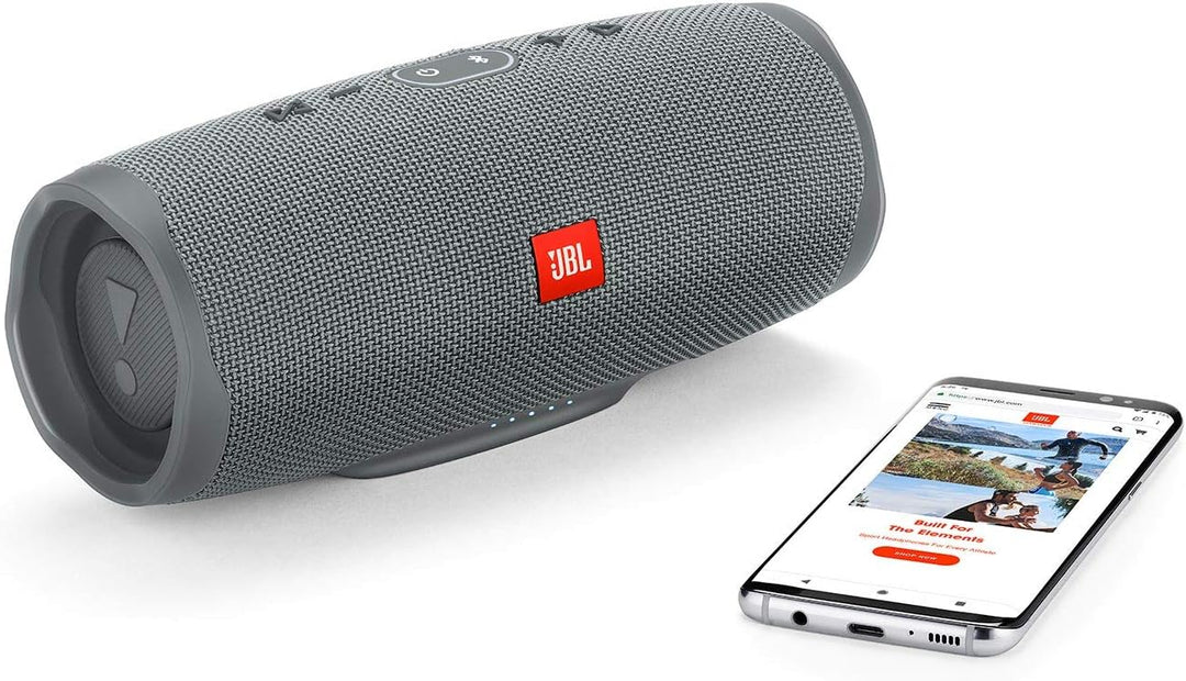 JBL Charge 4 - Altavoz Bluetooth portátil impermeable - Gris