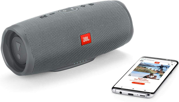JBL Charge 4 - Altavoz Bluetooth portátil impermeable - Gris