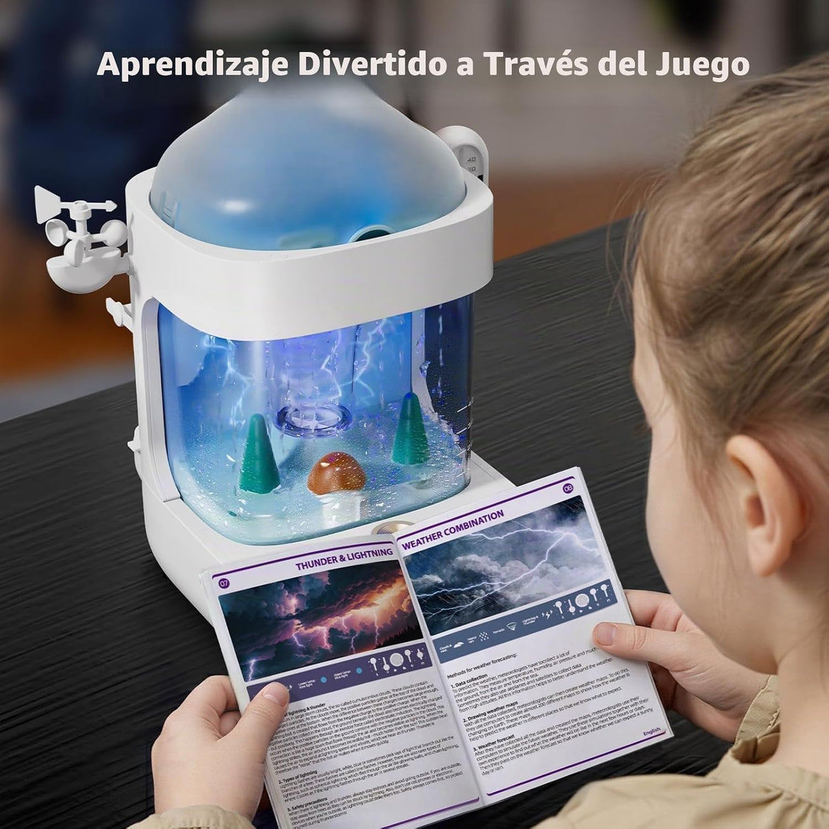 Science Can Juguetes interactivos de laboratorio de meteorología, juguetes