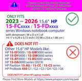 Funda mCover Compatible SOLO para portátil HP de 15.6 pulgadas 15-F...