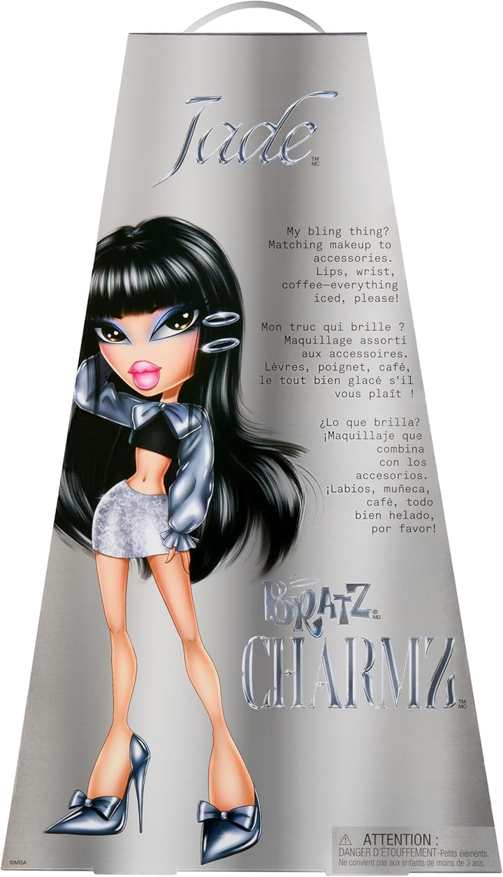 Bratz Charmz Jade Muñeca de moda con pulsera de encantos