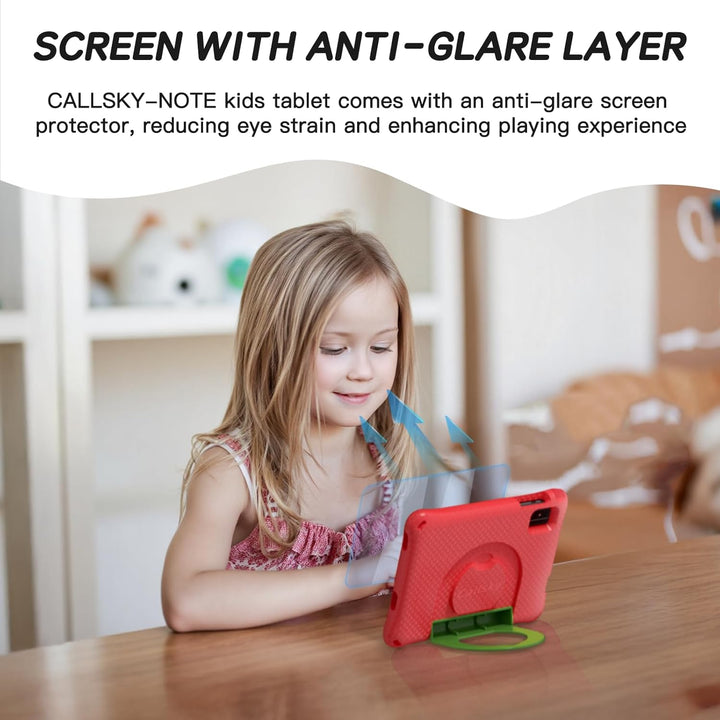 Tableta para niños de 8 pulgadas, Android 15, Octa-Core 12 GB de RA...