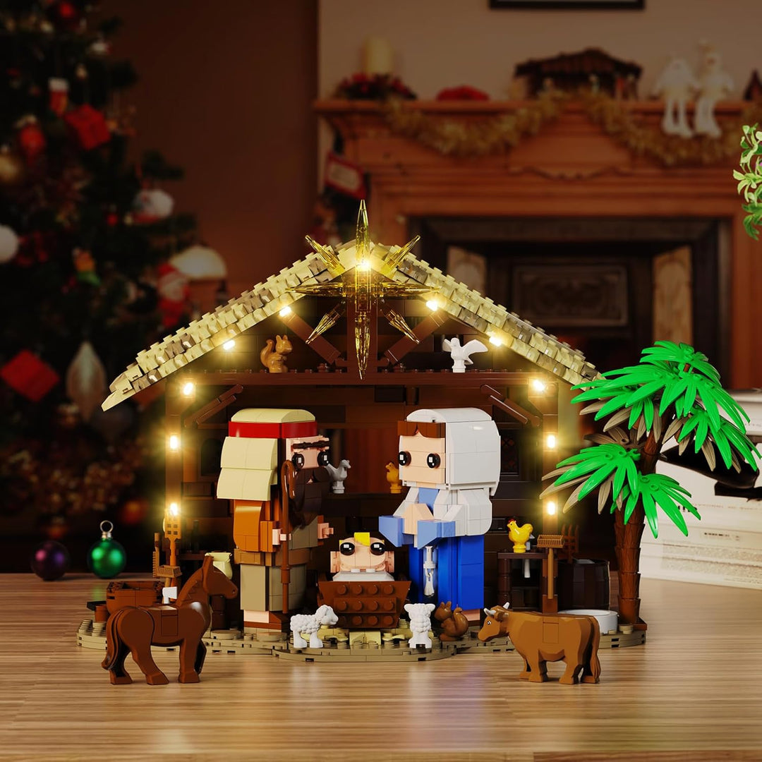 Jesus Building Block Set The Nativity SetCompatible