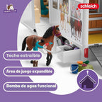 Schleich Horse Club - Set de juego Transportador de caballos de 227 piezas - Para niños 5+ | 42619