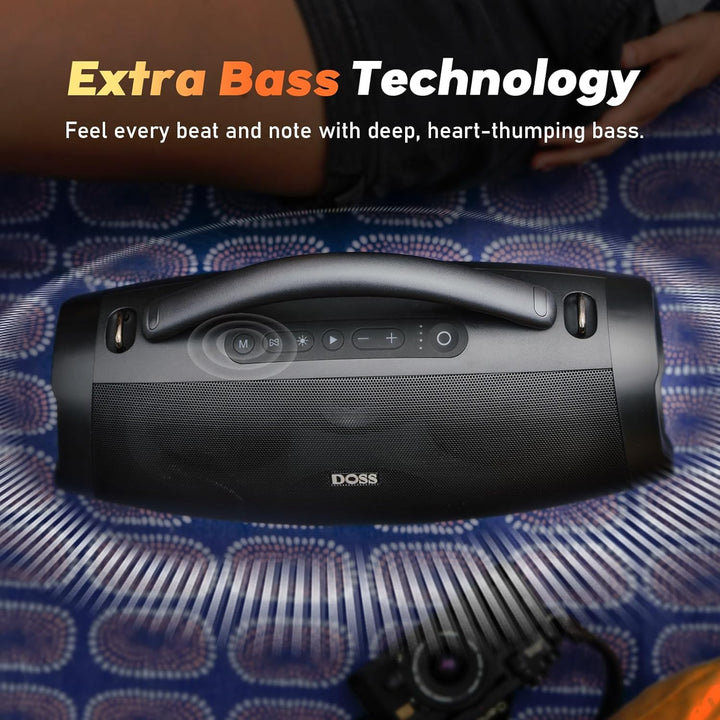 DOSS Extreme Boom Pro D200 240W Peak - Altavoz para exteriores, gra...