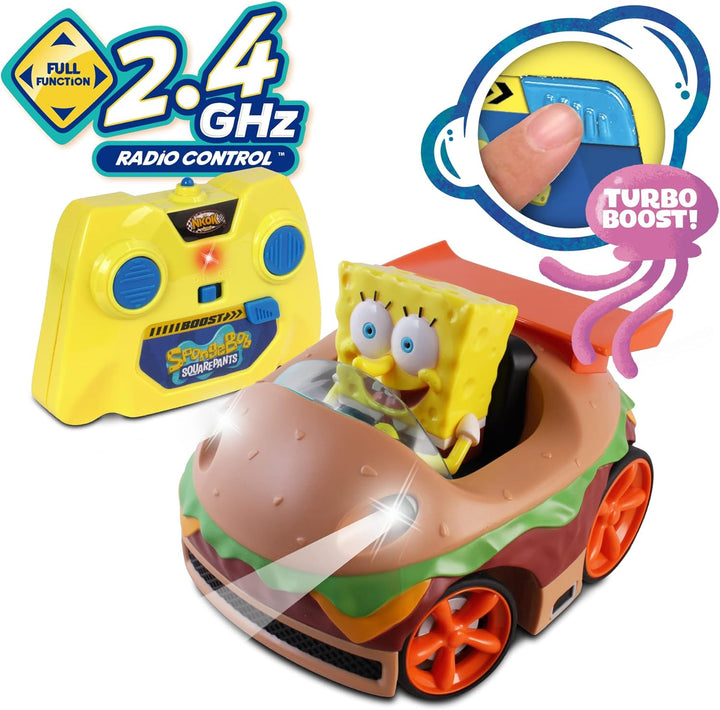 NKOK Krabby Patty con control remoto con vehículo de Bob Esponja, v...