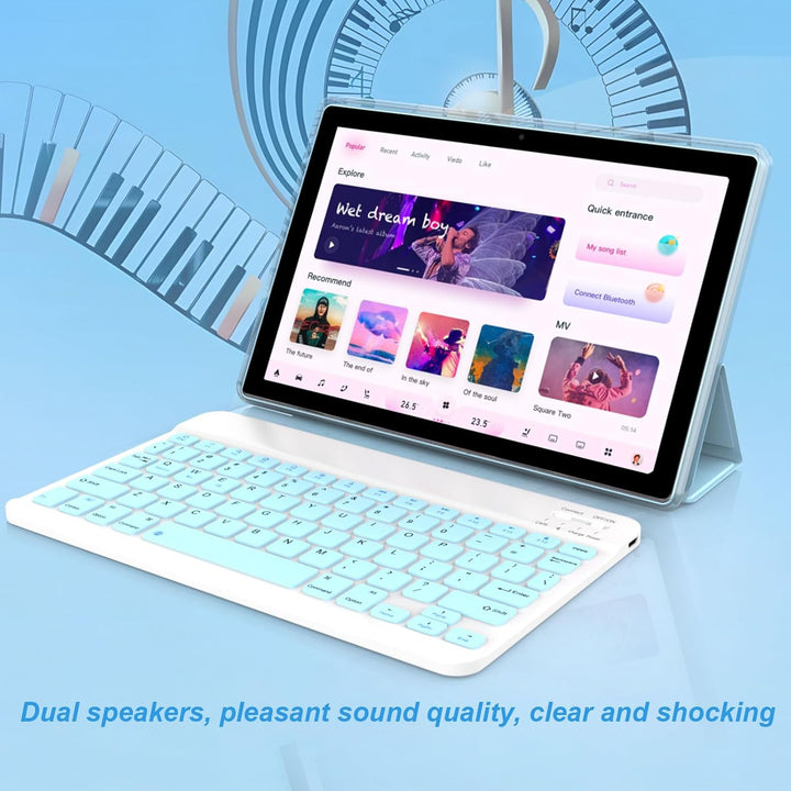 IWEGGO Tablet Android 15, 10 pulgadas, 12 GB RAM+64 GB ROM+1 TB exp...