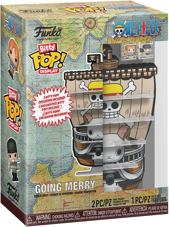 Funko Pop! Bitty Display: One Piece - Going Merry - Nami and Rorono...