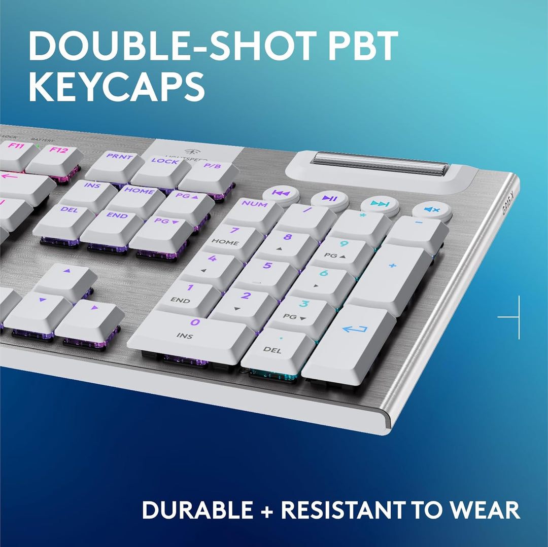 Logitech G915 X Lightspeed Teclado mecánico inalámbrico para juegos...
