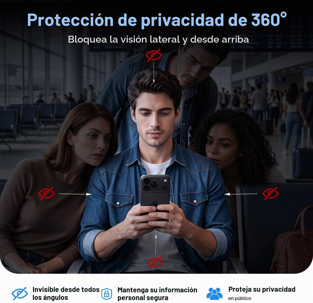 WSKEN Protector de pantalla de privacidad mate para iPhone 18 Pro Max