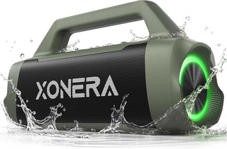 Xonera Altavoces Bluetooth inalámbricos, 80 W pico alto altavoz par...