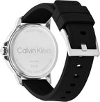 Calvin Klein Reloj para hombre CK Reset - Reloj de cuarzo de 42mm 3H - Correa de silicona deportiva - Resistencia al agua 30 metros – Joya de moda premium con un aspecto audaz - Regalo para él