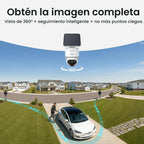 aosu T2 Ultra 4K cámara de seguridad inalámbrica al aire libre, detección