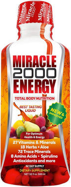 Century Systems - Miracle 2000, suplemento multivitamínico líquido completo y mineral