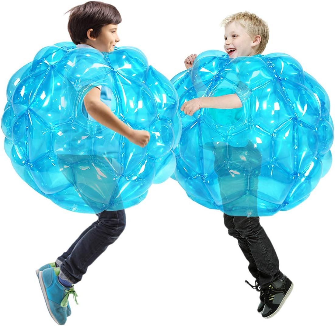ZHUYNXIR 2 bolas de sumo para niños, bola de tolva de parachoques para niños, bolas de sumo para niños, bola de burbujas de sumo para niños al aire libre, juego de equipo para niños a partir de 3 años