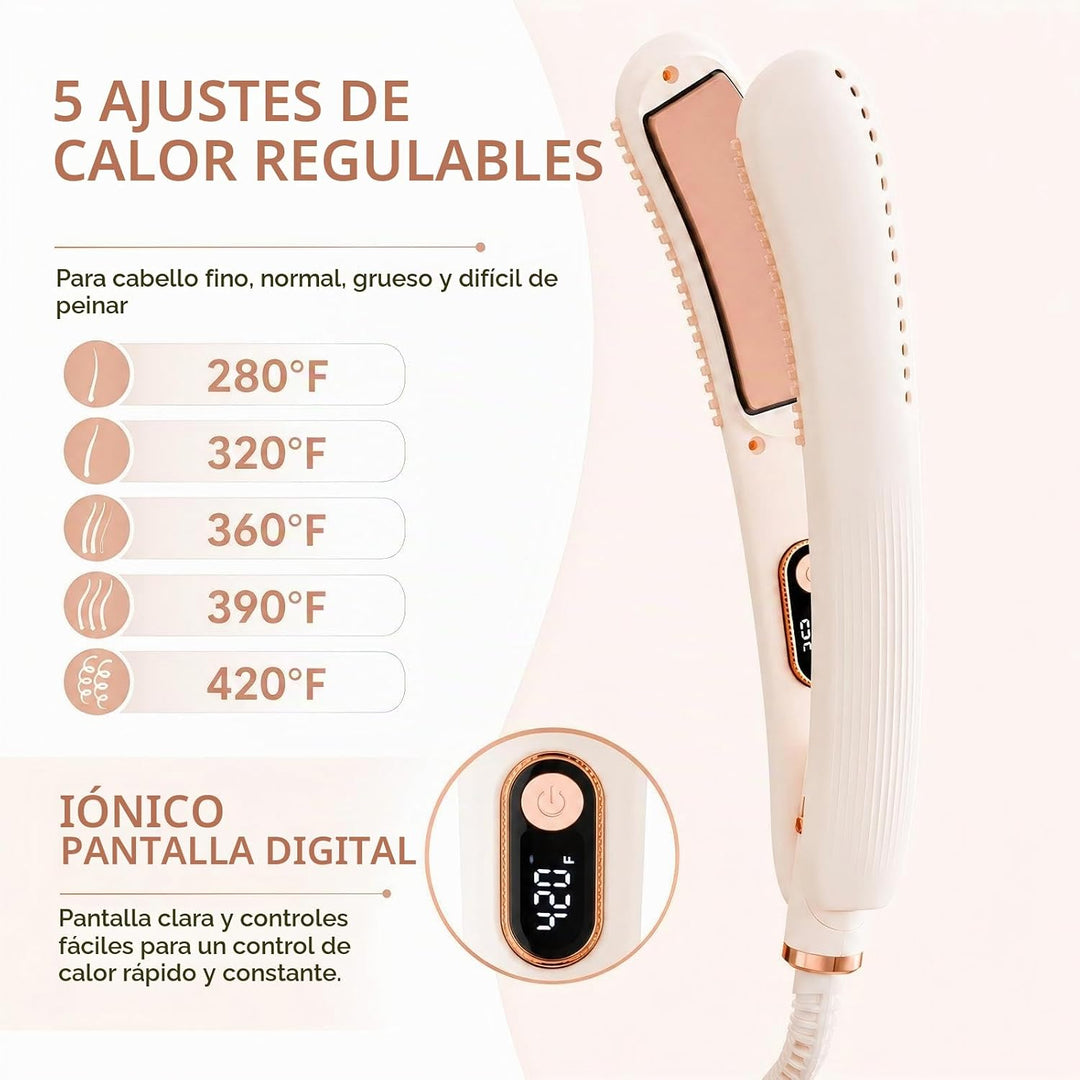 Plancha de pelo de hierro plano,Hierro de pelo voluminizador de raí...