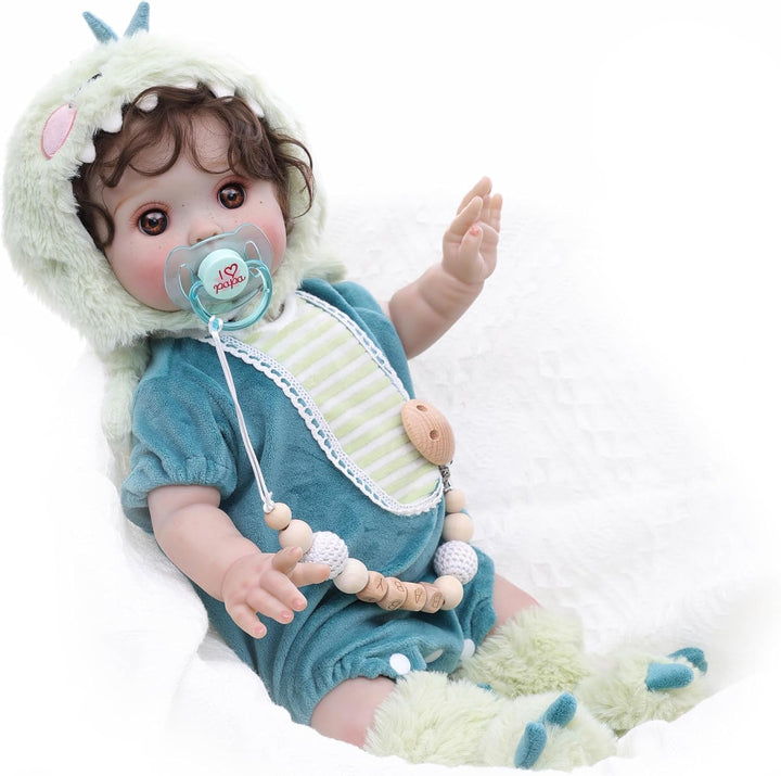 Cloveray Reborn - Muñeca de Bebé Niño Pequeño con Pecas - Muñecas d...