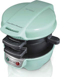 Hamilton Beach Máquina para Sándwiches de Desayuno con Anillo para Cocinar Huevos, Ingredientes Personalizables, Perfecto para Muffins Ingleses, Croissants, Mini Waffles, Regalos Perfectos de