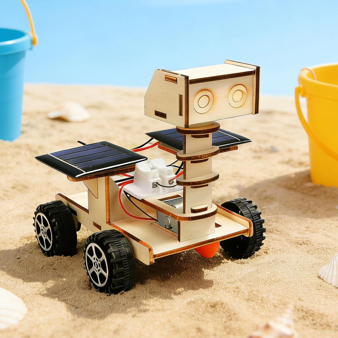 Modelo Solar Space Moon Rover de bricolaje - Vehículo de