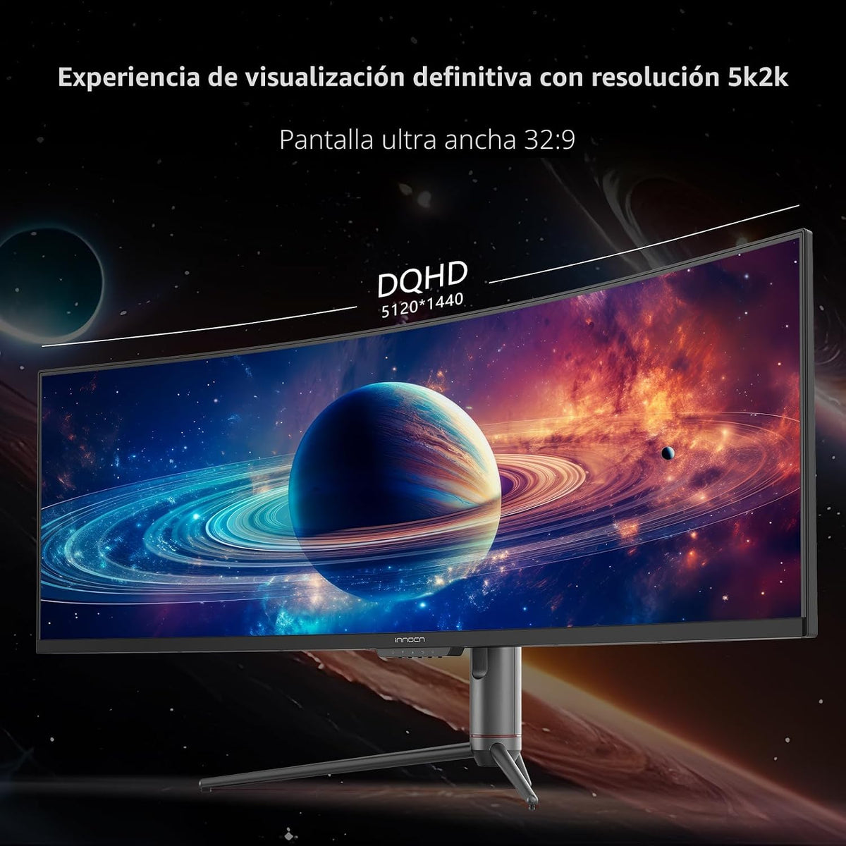 INNOCN Monitor Curvo Ultrawide de 49" 240Hz para Gaming QHD 512...