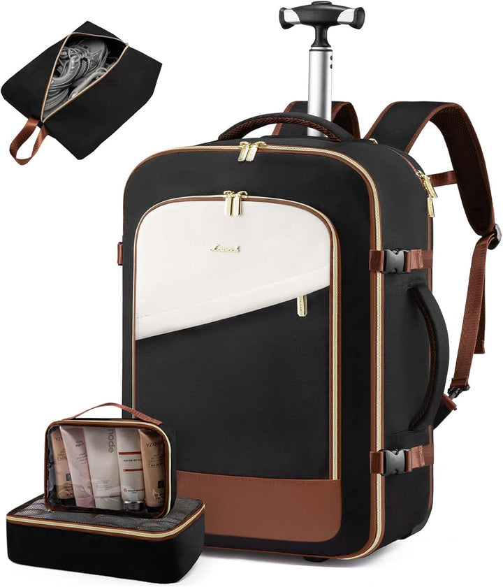 LOVEVOOK Mochila de viaje para mujer, mochila de transporte de 40L...
