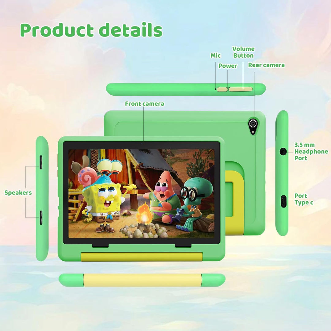 Gleeso Tablet para niños Android 16, 24 GB RAM 64 GB ROM Tablet par...