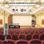 Micrófonos inalámbricos TONOR, micrófono de karaoke UHF